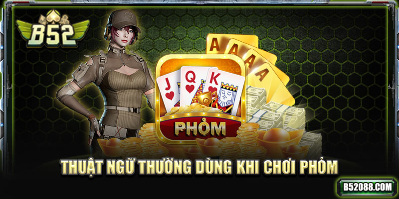 Thuật ngữ thường dùng khi chơi phỏm